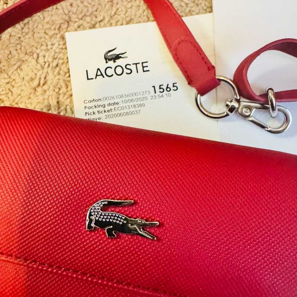 Lacoste Red Fanny Pack